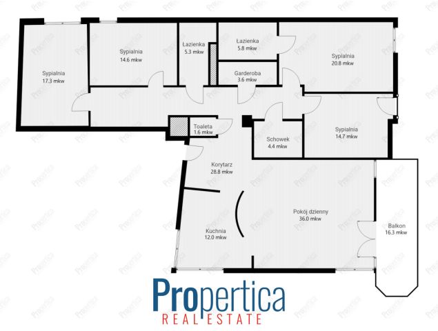 Mieszkanie 5-pokojowe Warszawa Śródmieście, ul. Podchorążych. Zdjęcie 33