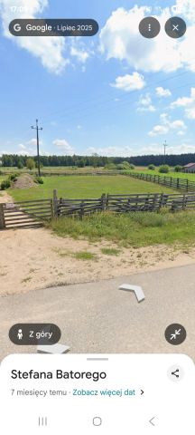 Działka rolno-budowlana Zieluń, ul. Stefana Batorego. Zdjęcie 1