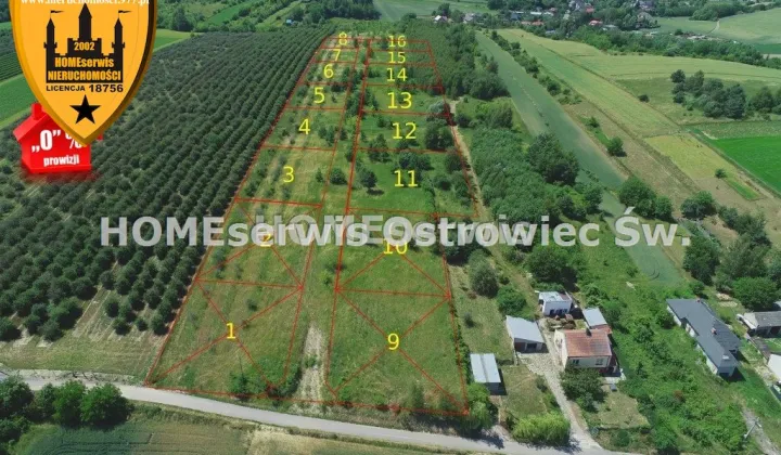 Działka budowlana Ostrowiec Świętokrzyski Częstocice