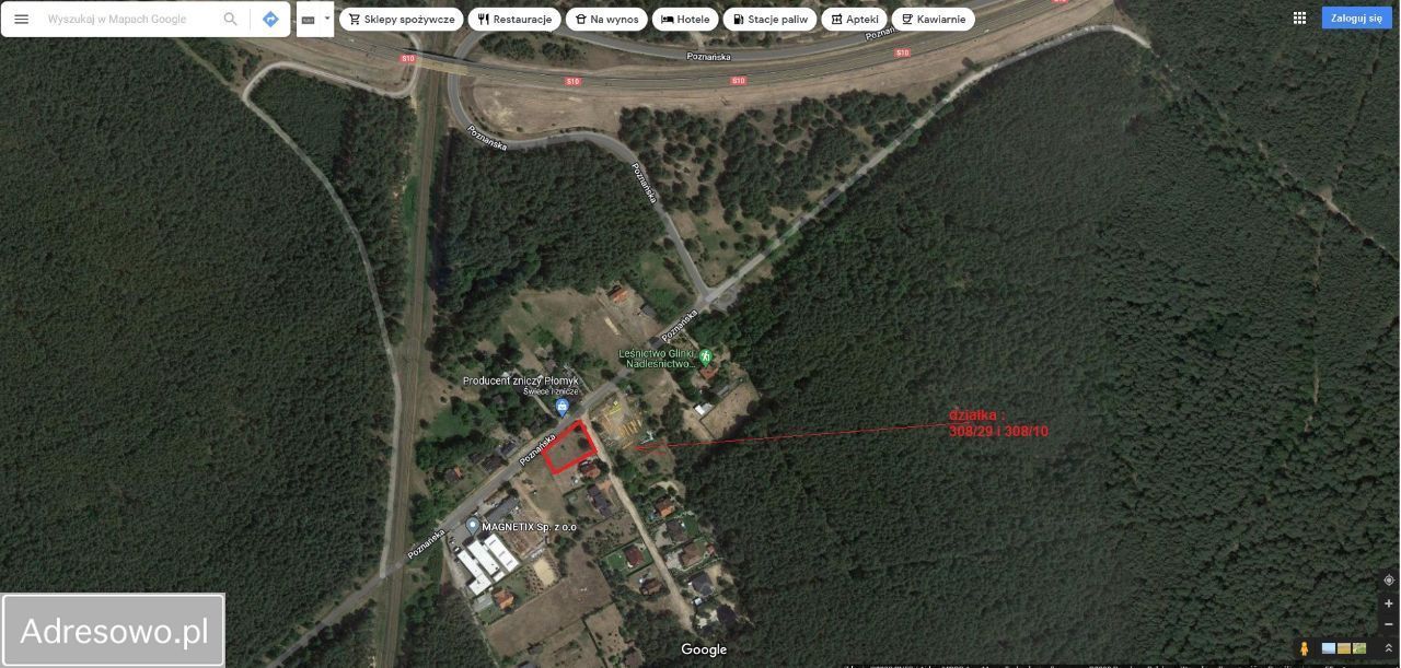 Działka budowlana Toruń, ul. Poznańska