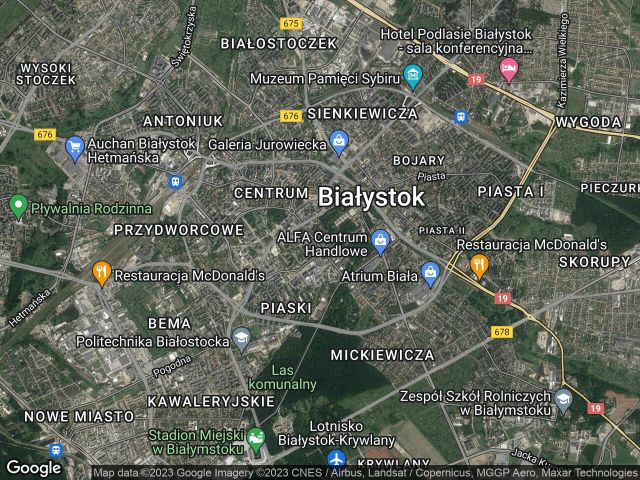 Mieszkanie 3-pokojowe Białystok Centrum, ul. Marii Skłodowskiej-Curie. Zdjęcie 1