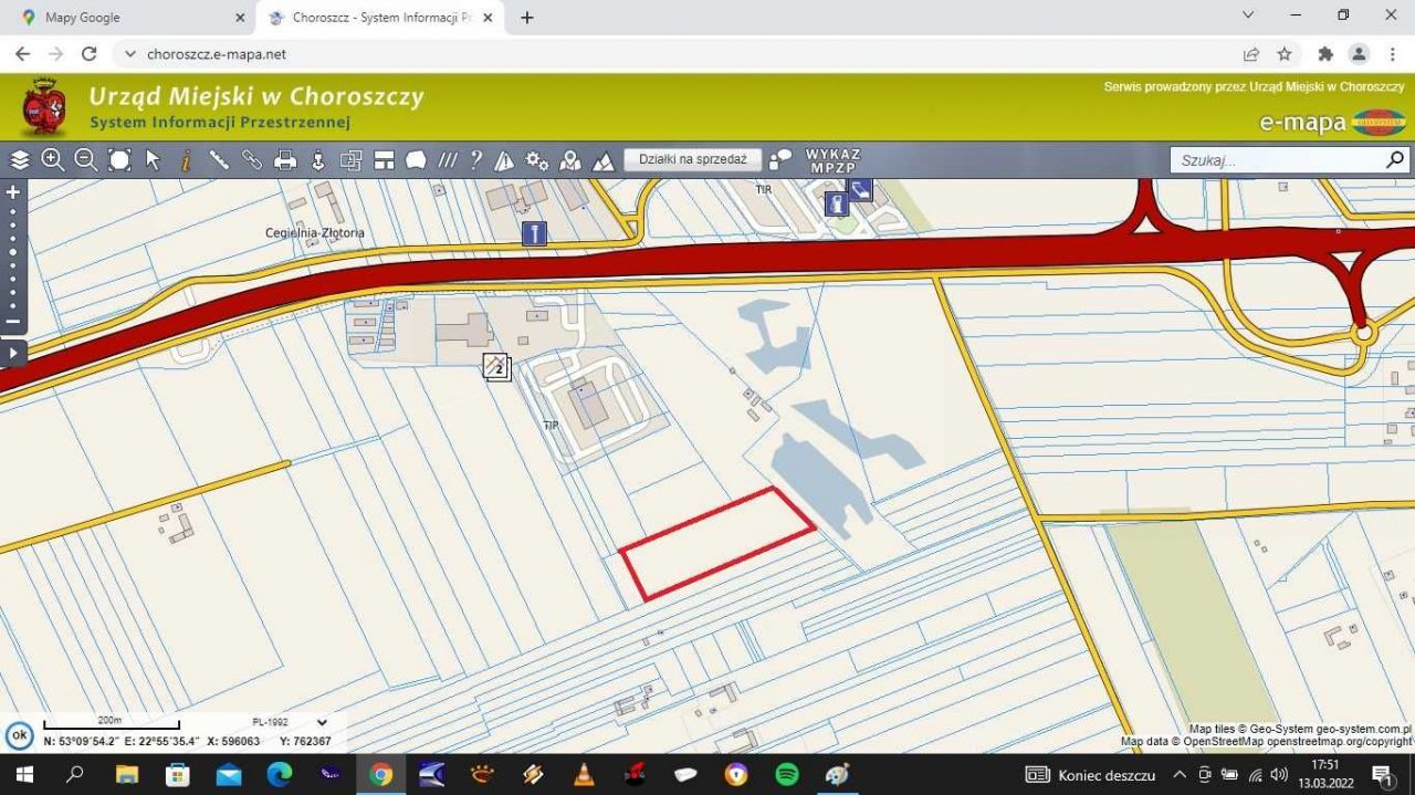 Działka inwestycyjna Złotoria. Zdjęcie 2