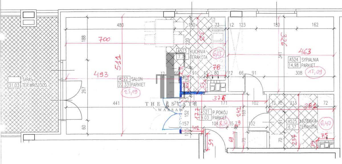 Mieszkanie 2-pokojowe Warszawa Ursynów, ul. Kabacki Dukt. Zdjęcie 7