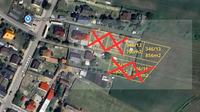 Działka budowlana Węglew Węglew-Kolonia, ul. Królewska. Zdjęcie 1