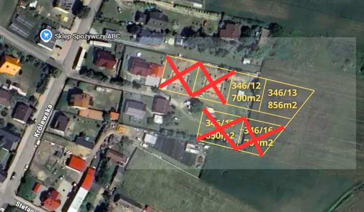 Działka budowlana Węglew Węglew-Kolonia, ul. Królewska