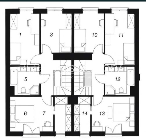 bliźniak, 4 pokoje Ksawerów, ul. Osiowa. Zdjęcie 13