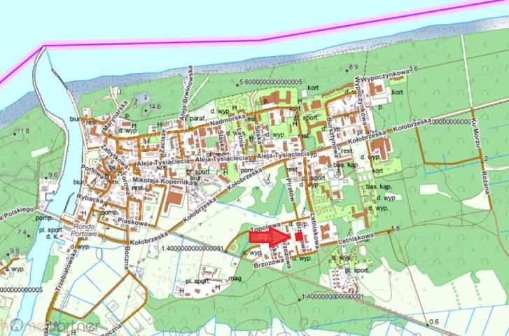 Działka inwestycyjna Mrzeżyno, ul. Brzozowa. Zdjęcie 6
