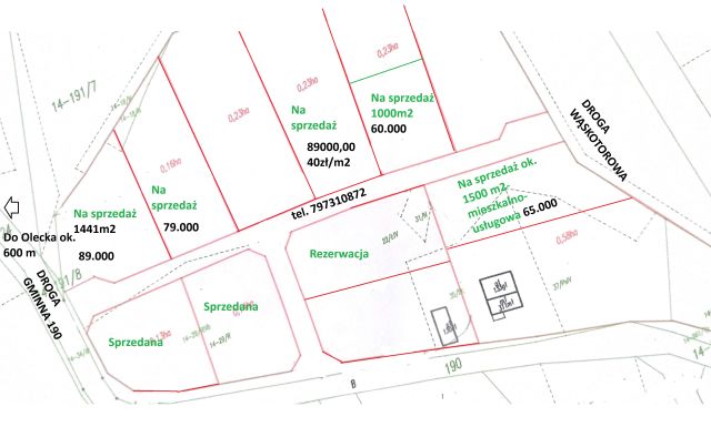 Działka budowlana Kukowo. Zdjęcie 1