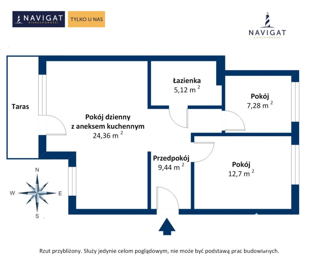 Mieszkanie 3-pokojowe Kowale, ul. Zeusa. Zdjęcie 18