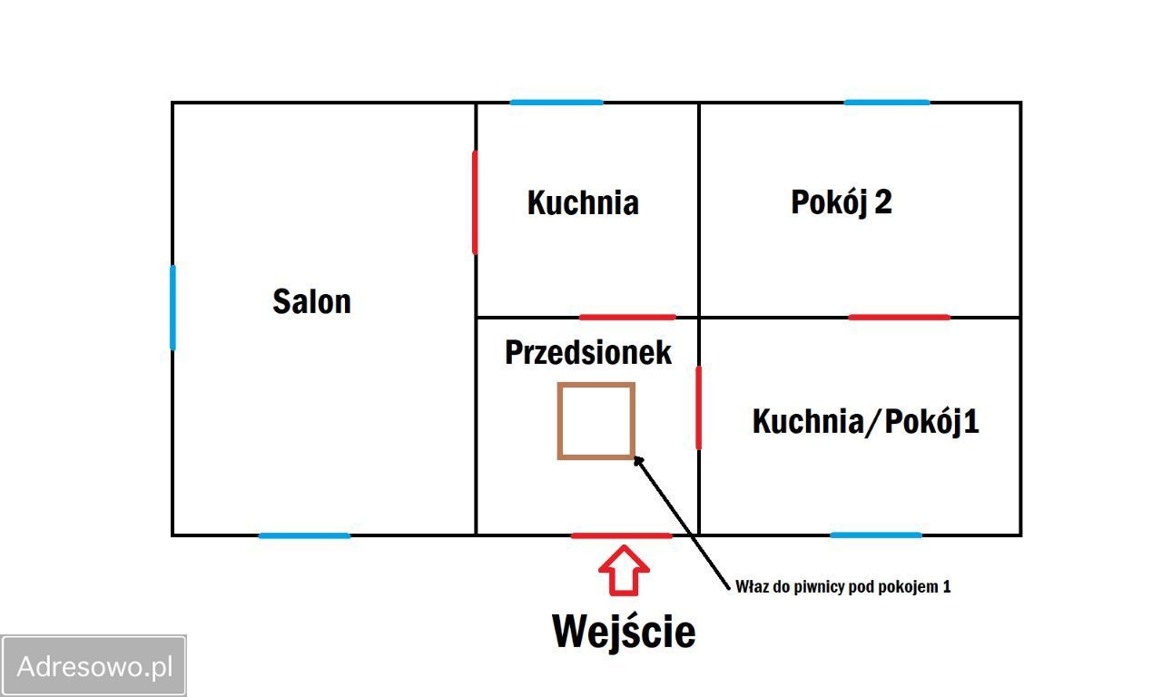 dom wolnostojący, 3 pokoje Biskupice. Zdjęcie 13