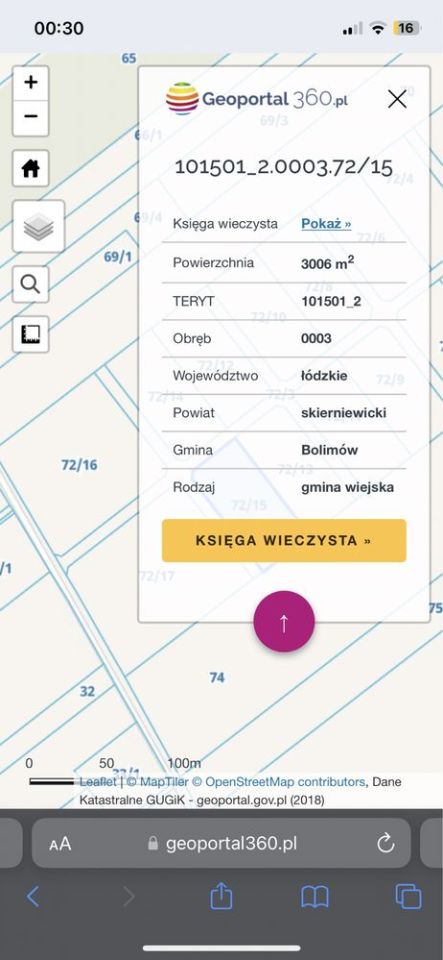 Działka rolno-budowlana Bolimów. Zdjęcie 5
