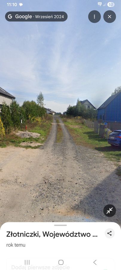 Działka budowlana Złotniczki. Zdjęcie 5