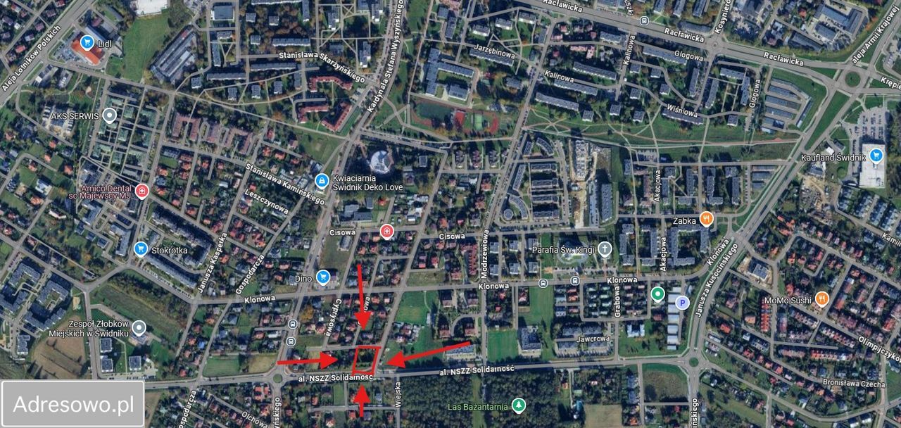 Działka budowlana Świdnik, ul. ks. Kanonika Jana Hryniewicza. Zdjęcie 9