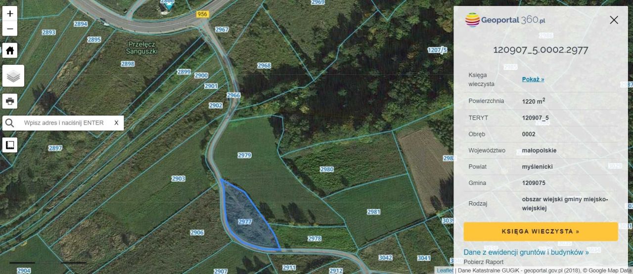 Działka rolna Harbutowice. Zdjęcie 2