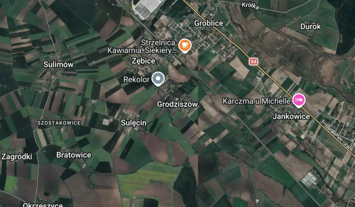 Działka rolno-budowlana Grodziszów