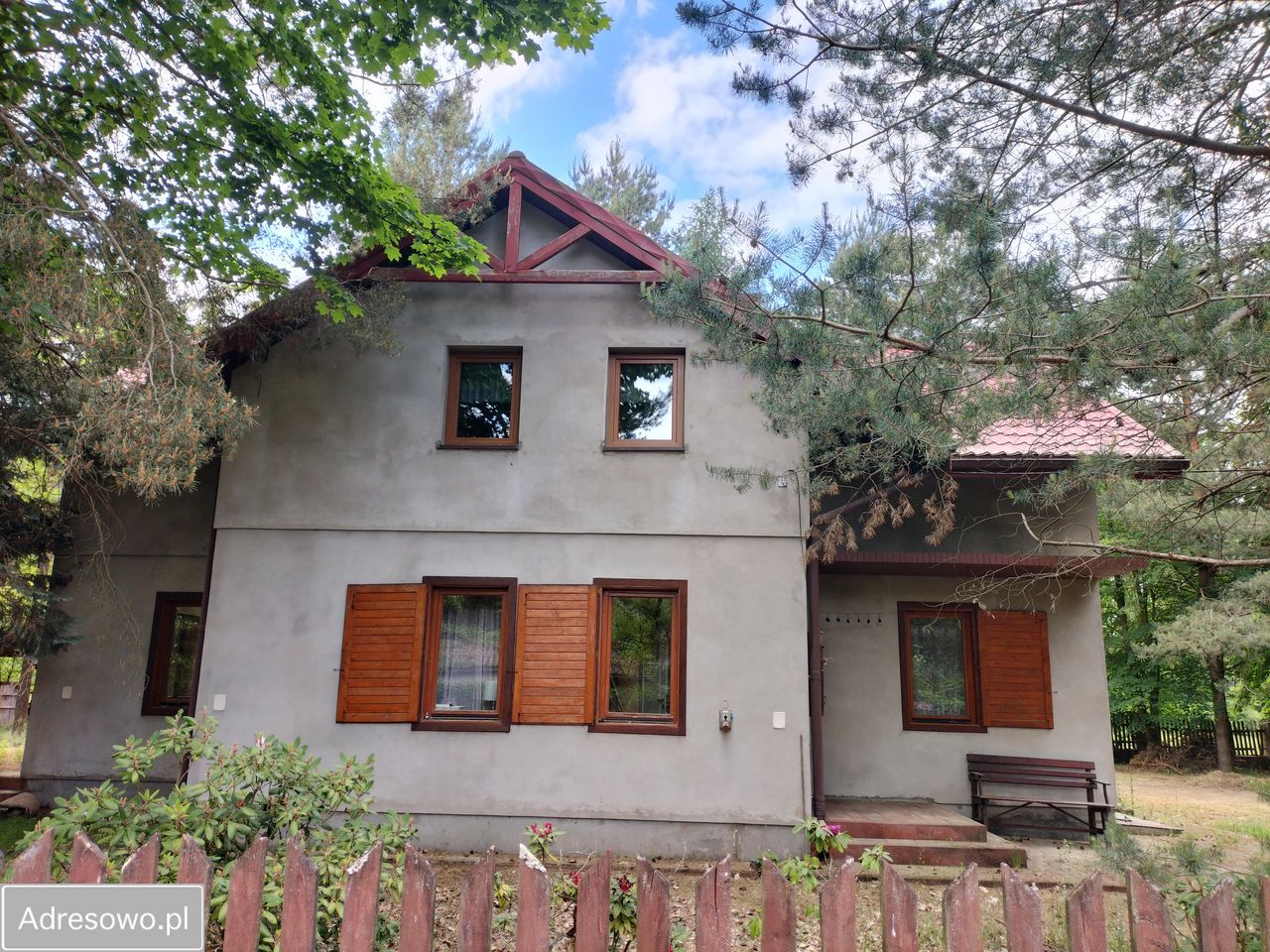 dom wolnostojący, 5 pokoi Kolonia Karczmy, ul. Leśna. Zdjęcie 2