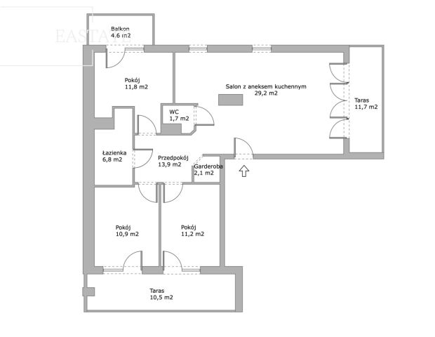 Mieszkanie 4-pokojowe Warszawa Bielany, ul. Sokratesa. Zdjęcie 20
