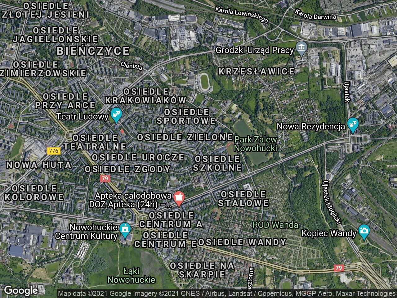 Pokój Kraków Nowa Huta, os. Szkolne