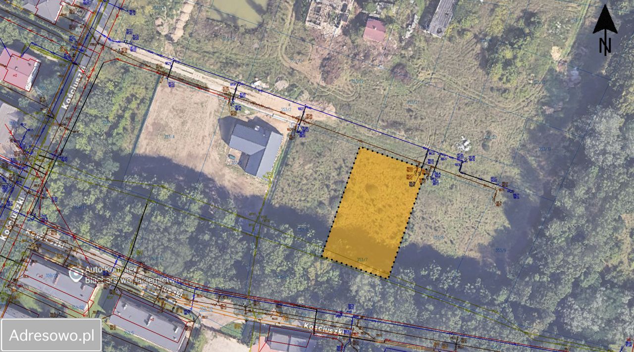 Działka budowlana Ksawerów, ul. Kościuszki. Zdjęcie 5