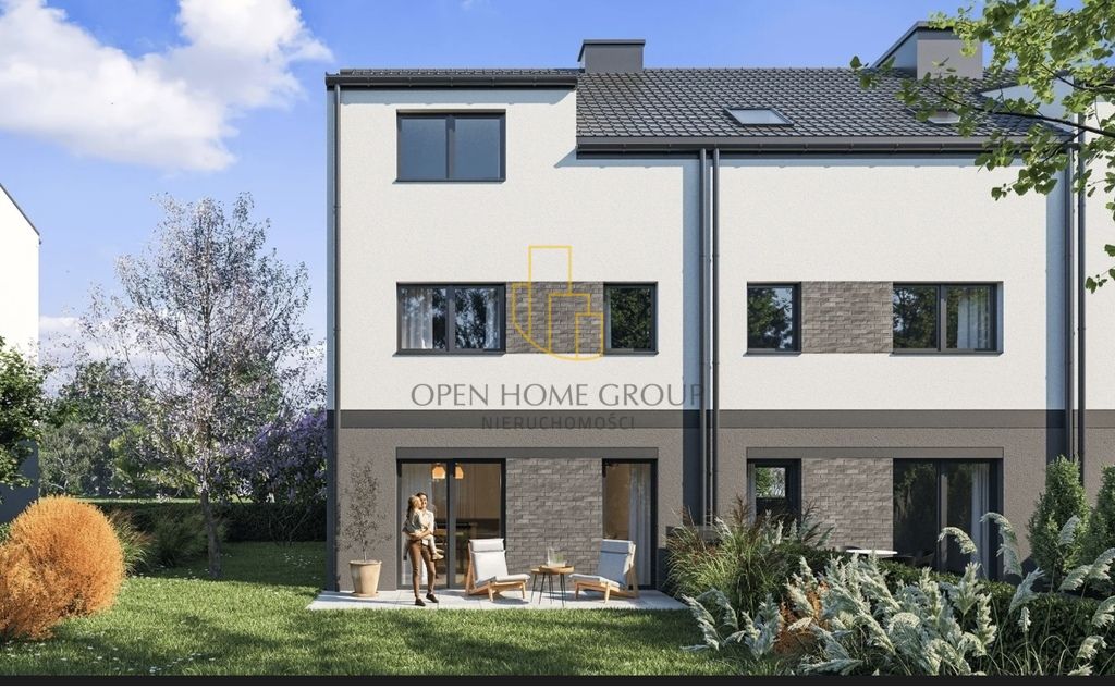 dom szeregowy, 5 pokoi Wrocław Jagodno. Zdjęcie 3