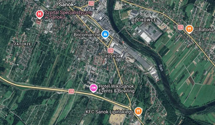 Mieszkanie 3-pokojowe Sanok, ul. Topolowa