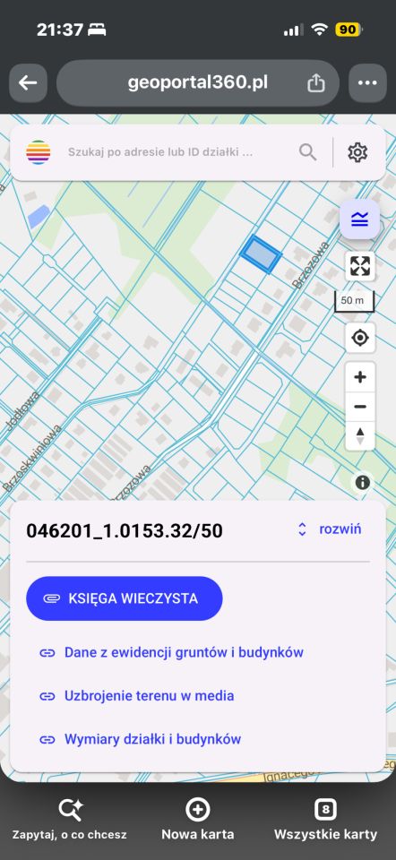 Działka budowlana Grudziądz Owczarki, ul. Brzozowa. Zdjęcie 4