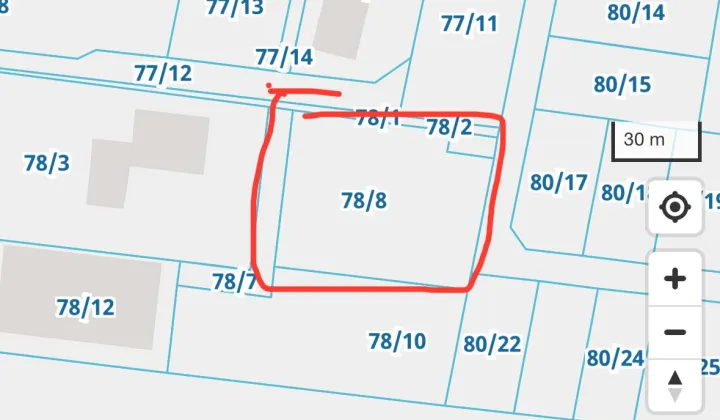 Działka inwestycyjna Stróżewko