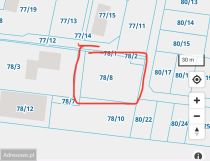 Działka inwestycyjna Stróżewko