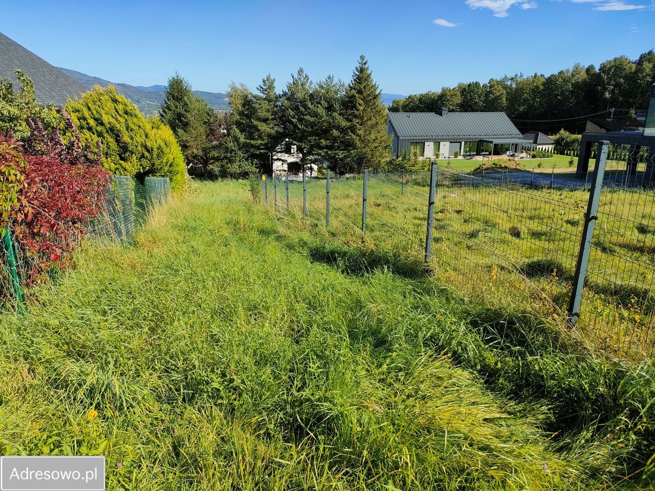 Działka budowlana Meszna, ul. Pod Skocznią. Zdjęcie 4