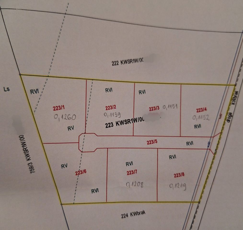 Działka budowlana Chobanin. Zdjęcie 3