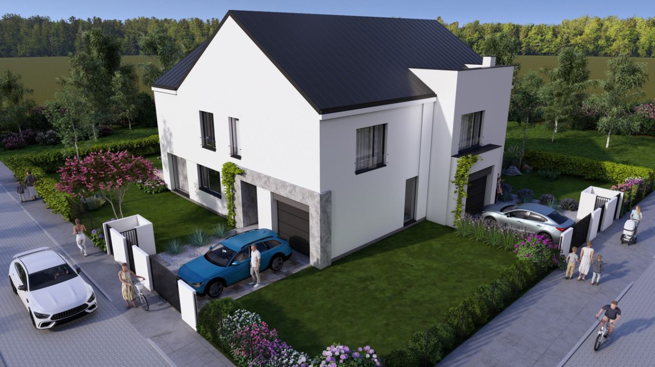 bliźniak, 6 pokoi Kazuń-Bielany. Zdjęcie 1