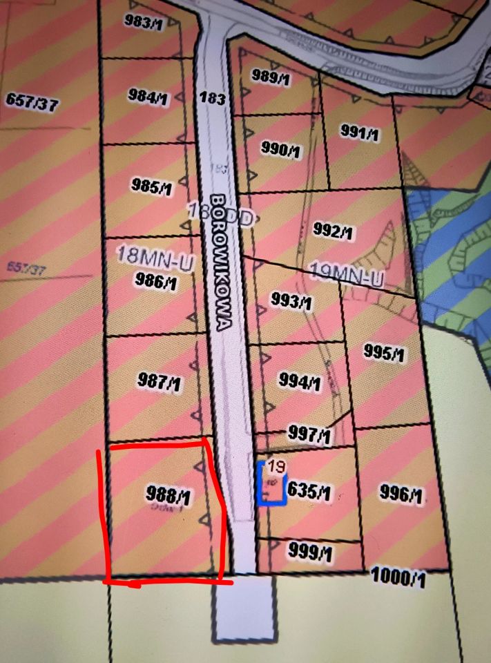 Działka budowlana Jastrzębie-Zdrój Bzie Dolne, ul. Borowikowa. Zdjęcie 5