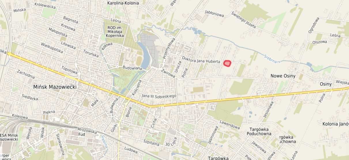 Działka budowlana Karolina, ul. dr. Jana Huberta. Zdjęcie 2