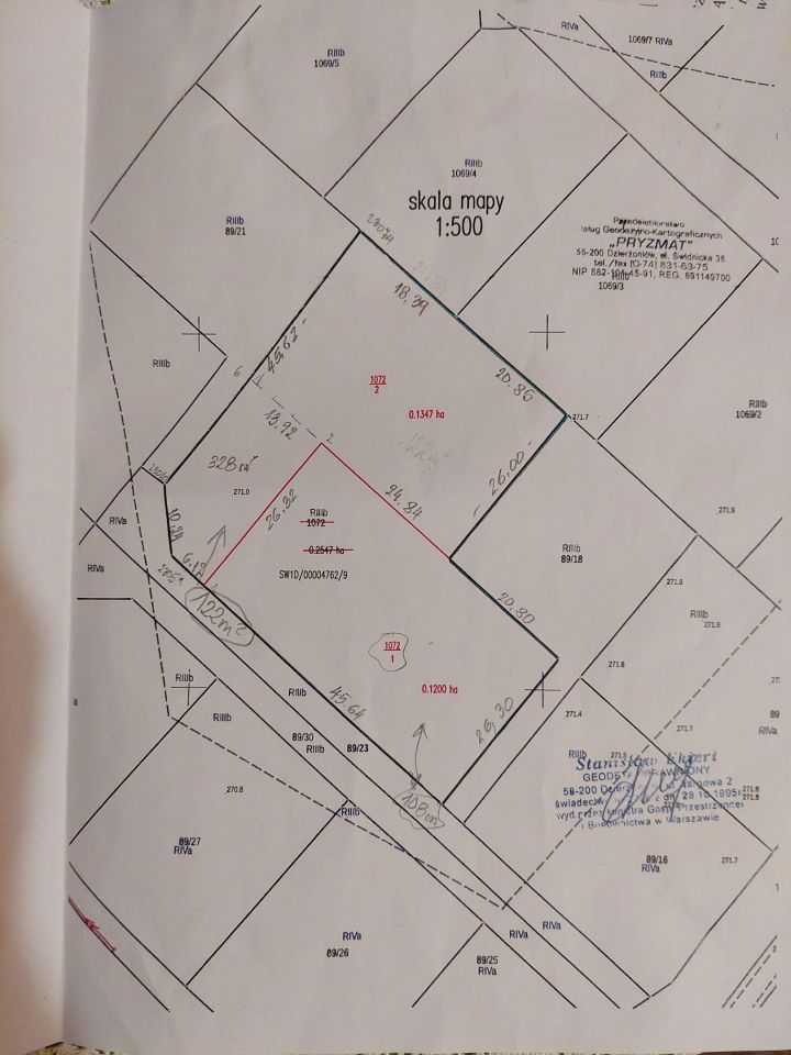 Działka budowlana Dzierżoniów Nowe Miasto, ul. Wiosenna. Zdjęcie 2