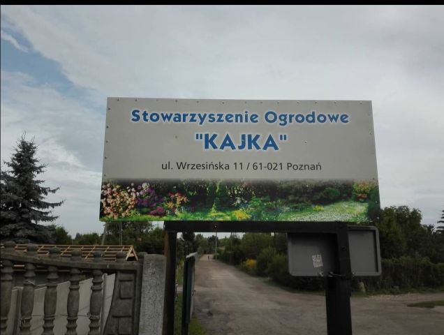 Działka rod Poznań, ul. Wrzesińska. Zdjęcie 1