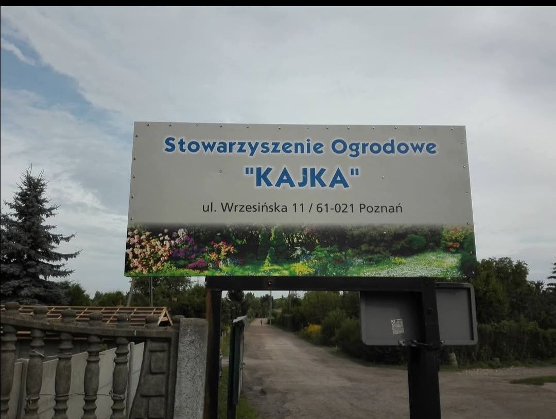 Działka rod Poznań, ul. Wrzesińska