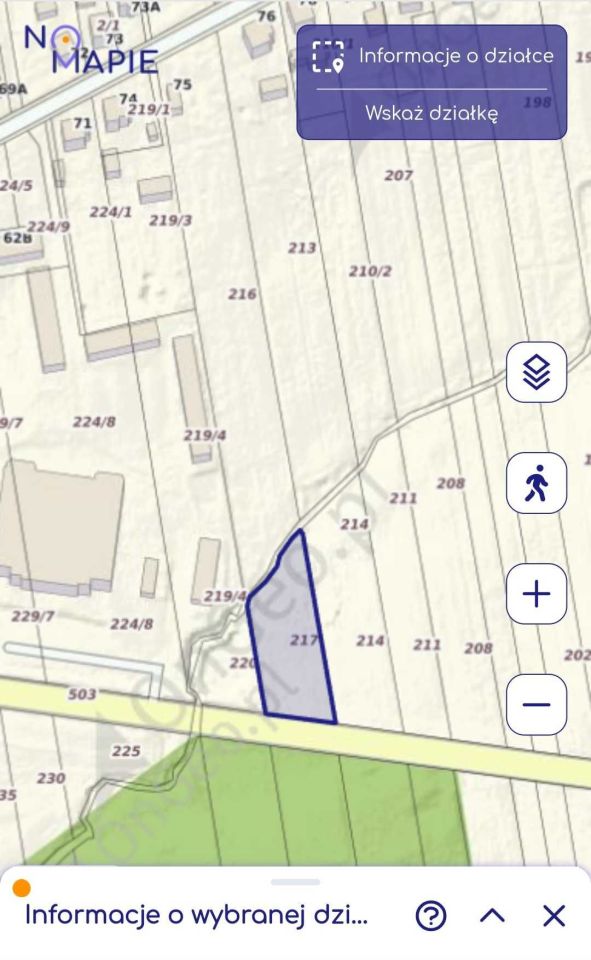 Działka budowlana Praszczyki. Zdjęcie 5