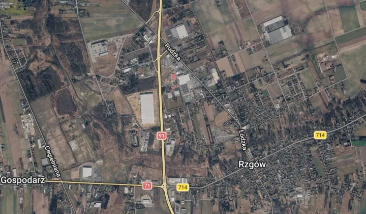 Działka budowlana Rzgów, ul. Zachodnia
