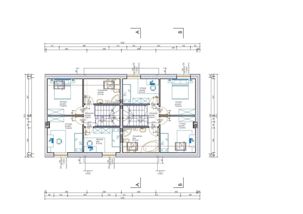 dom, 5 pokoi Leszno Gronowo, ul. Kresowa. Zdjęcie 13
