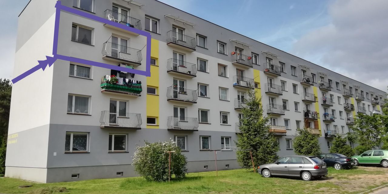 Mieszkanie 2-pokojowe Borne Sulinowo, ul. Wojska Polskiego