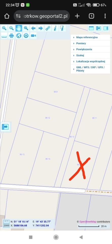 Działka rolno-budowlana Zmożna Wola