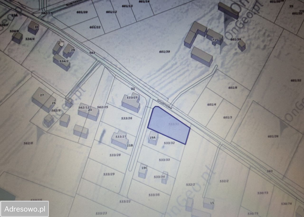 Działka budowlana Glinno, ul. Grudniowa. Zdjęcie 2