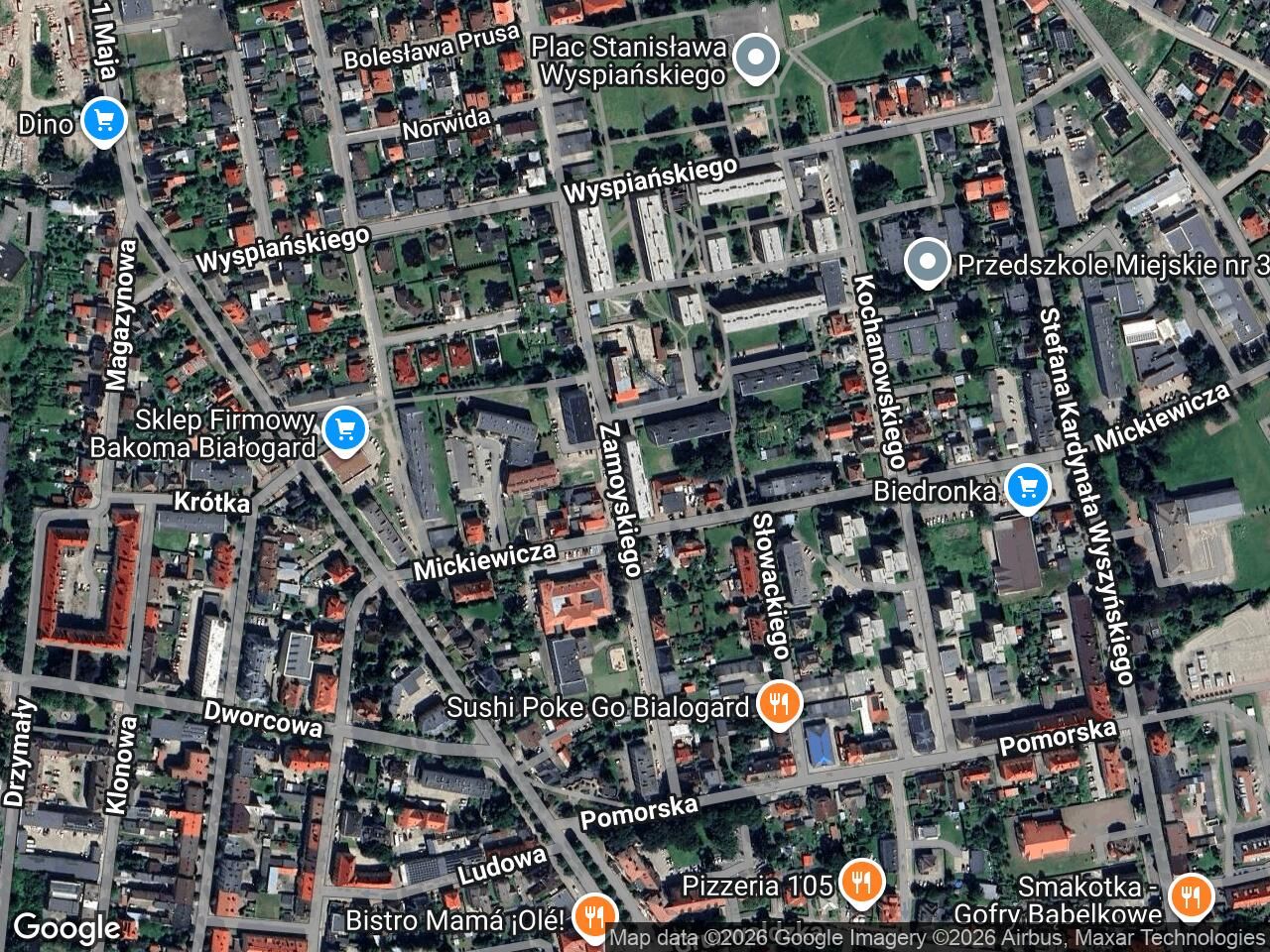 Pokój Białogard, Zamojskiego