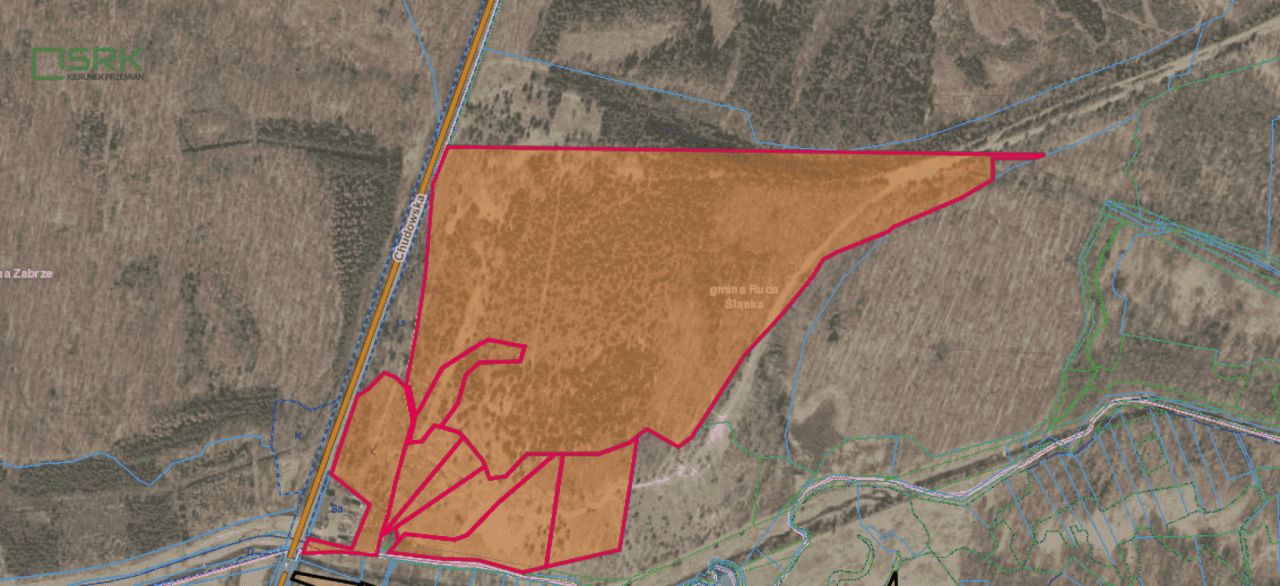 Działka Zabrze, ul. Chudowska. Zdjęcie 1