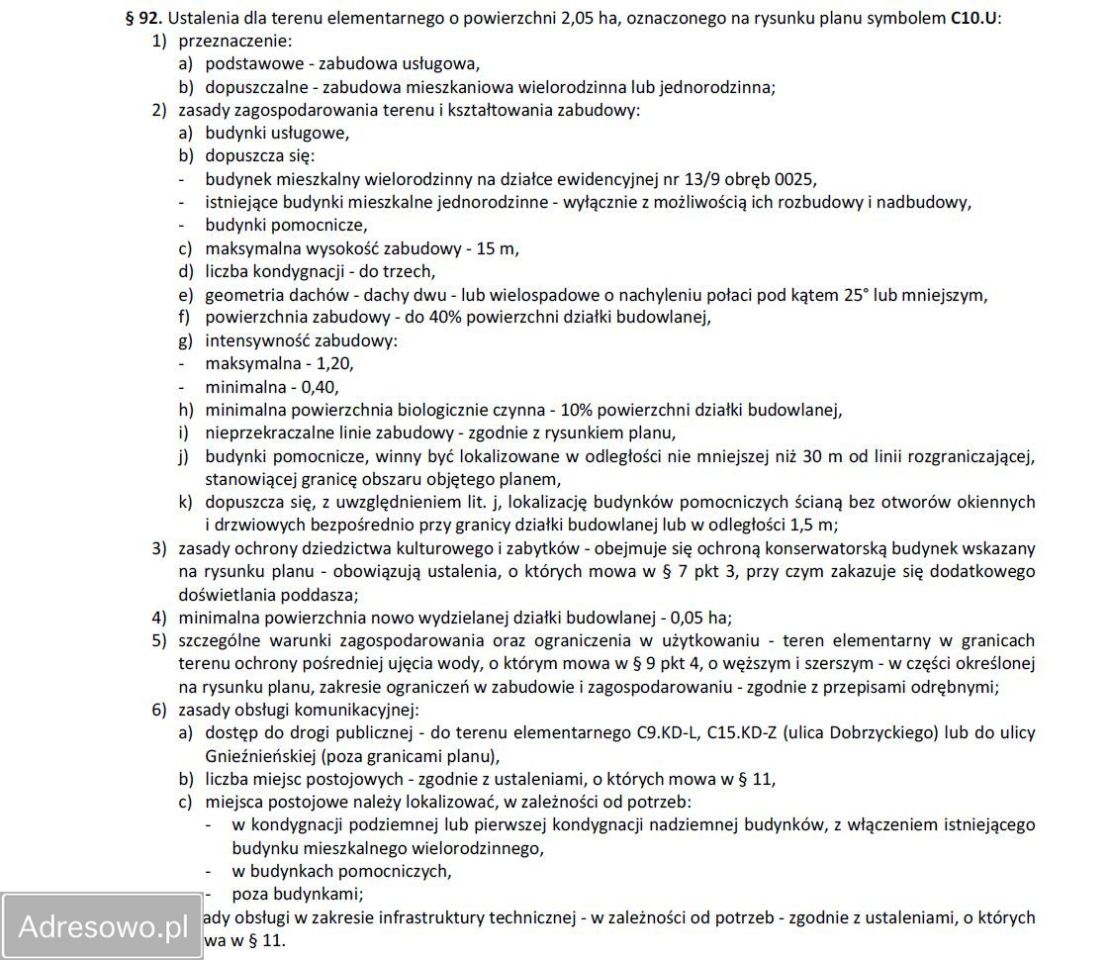 Działka inwestycyjna Koszalin, ul. Gnieźnieńska. Zdjęcie 6