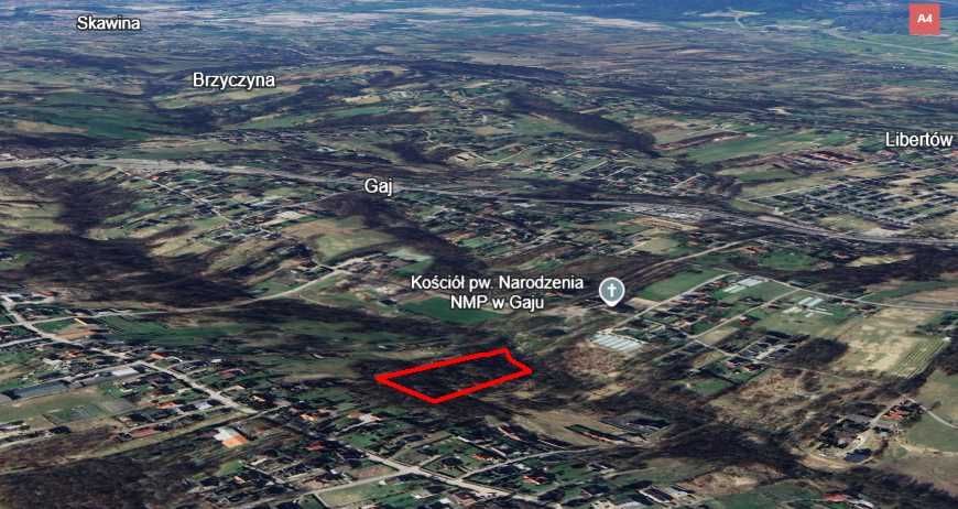 Działka rolna Gaj, ul. Zadziele. Zdjęcie 3