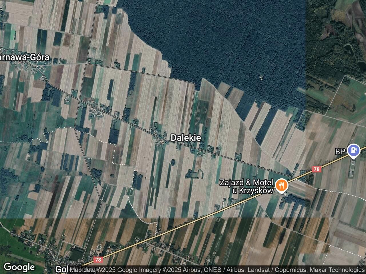 Działka rolna Dalekie