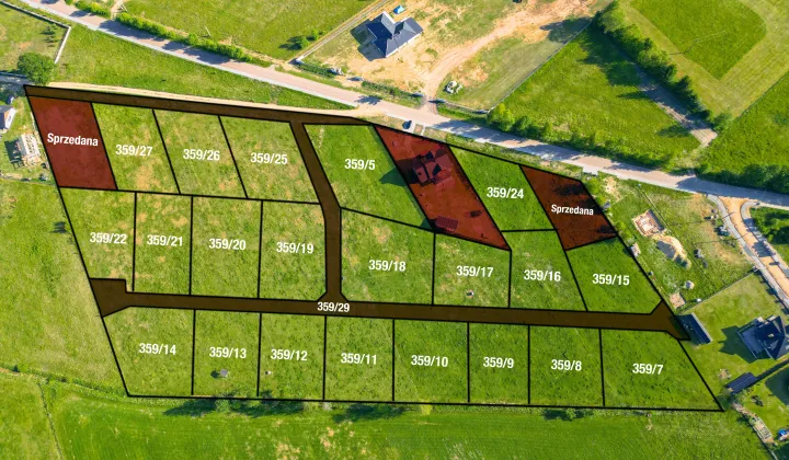 Działka budowlana Rozogi, ul. Waltera Późnego