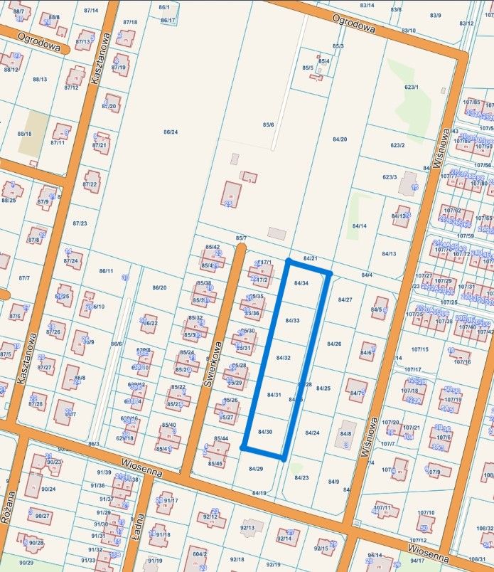 Działka budowlana Kiełczów, ul. Wiosenna. Zdjęcie 3