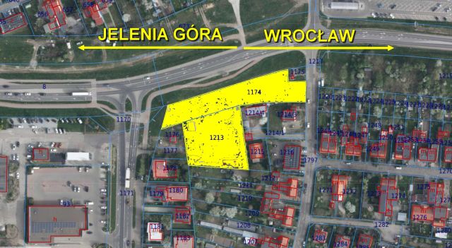 Działka inwestycyjna Świdnica, ul. Przemysłowa. Zdjęcie 1
